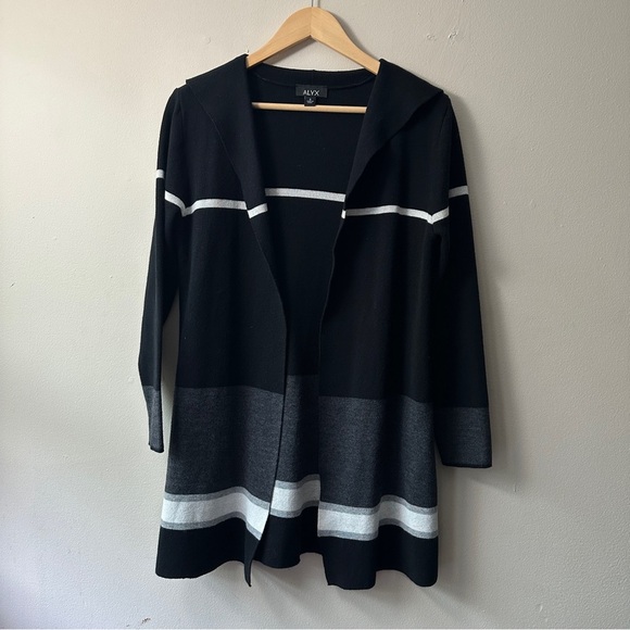 Alyx Sweaters - Alyx Women's Black and Gray Cardigan